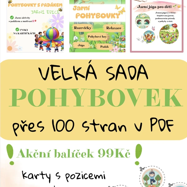 Velká sada: POHYBOVKY