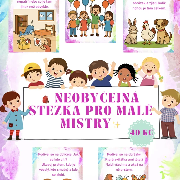 🎒✨ Neobyčejná stezka pro malé mistry ✨🎒