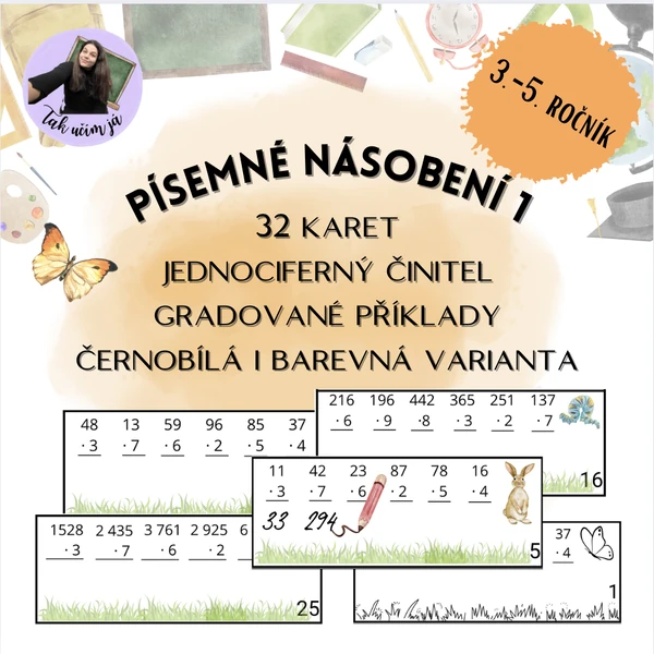 Písemné násobení 1