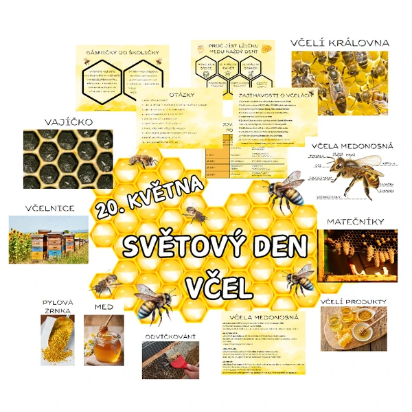 Včela medonosná - Světový den včel