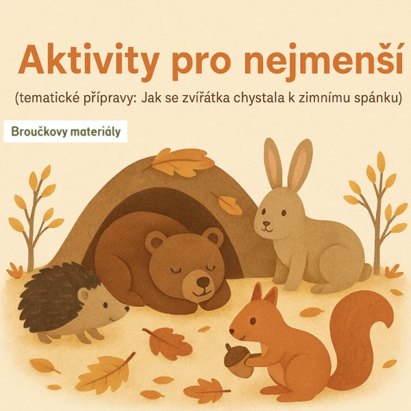 Jak se zvířátka chystala k zimnímu spánku