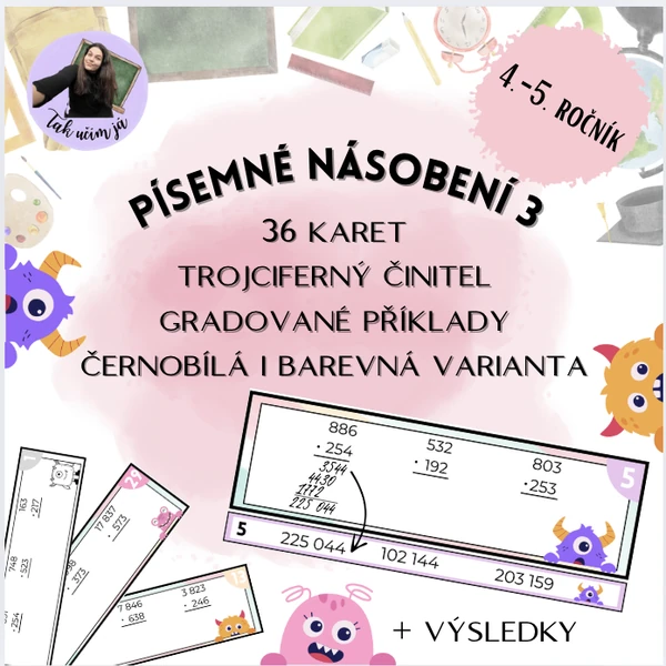 Písemné násobení 3