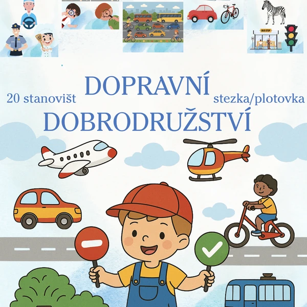🚦🚗 Dopravní dobrodružství – Interaktivní stezka pro malé cestovatele! 🚕🚲