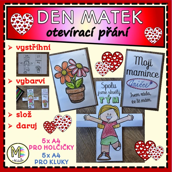 DEN MATEK- OTEVÍRACÍ PŘÁNÍ