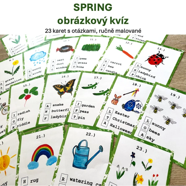 Spring - obrázkový kvíz