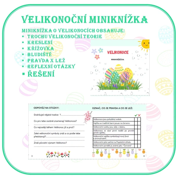 Velikonoční miniknížka