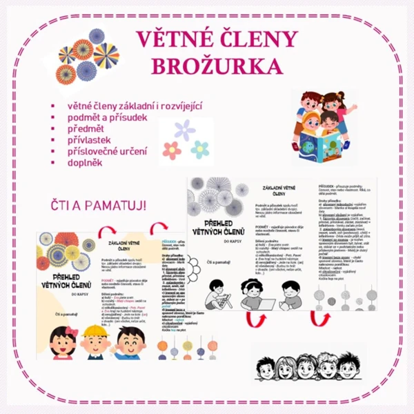 Větné členy - brožura