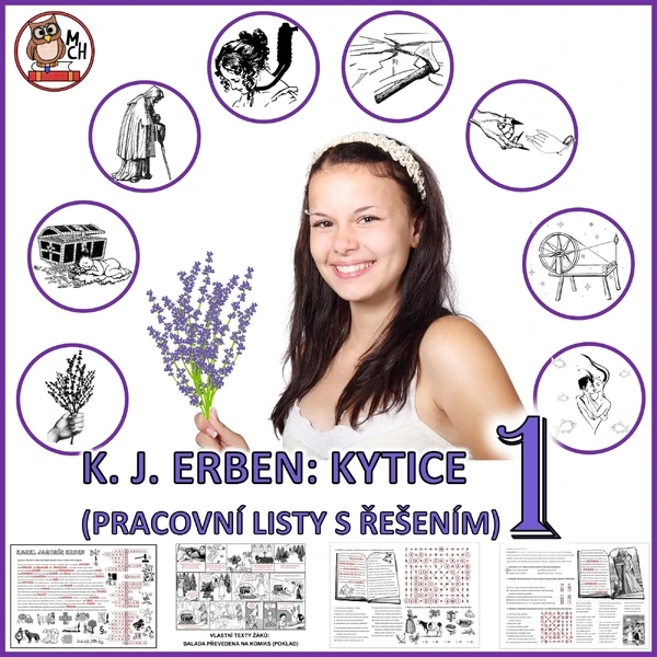 BALADY: Erbenova Kytice (pracovní listy s řešením)