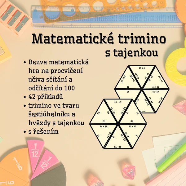 Trimino - počítání do 100