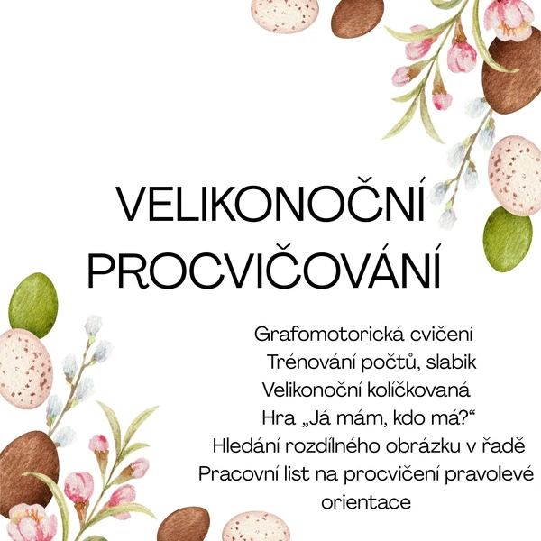 Velikonoční procvičování