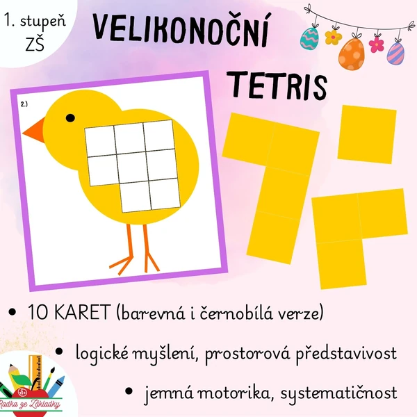 Velikonoční TETRIS