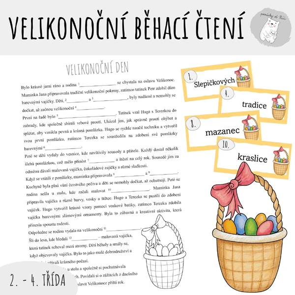Velikonoční běhací čtení