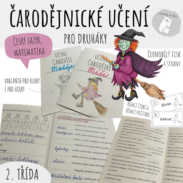 Čarodějnické učení - 2. třída