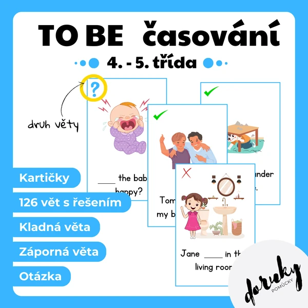 To be - časování