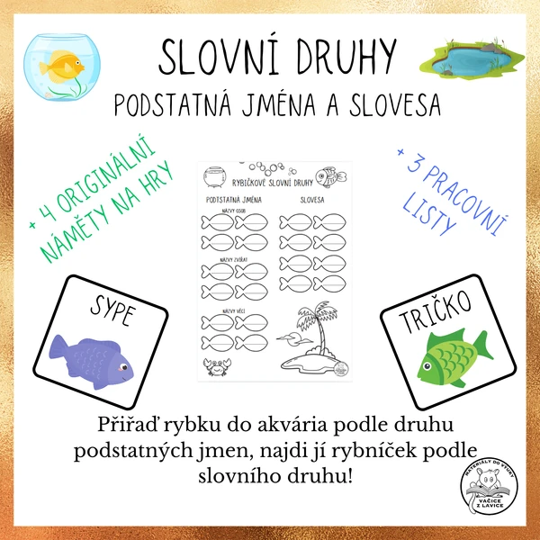 Rybičkové slovní druhy