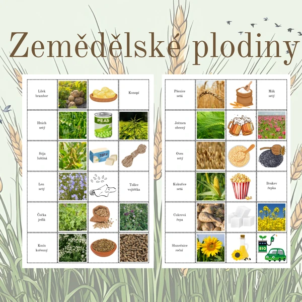 Tripexeso: Zemědělské plodiny
