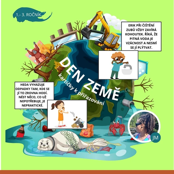 DEN ZEMĚ - KARTIČKY