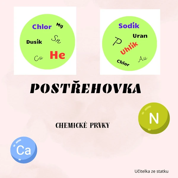 Chemické prvky - postřehovky
