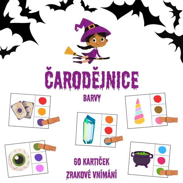 ČARODĚJNICE - barvy