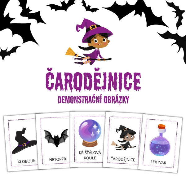 ČARODĚJNICE - demonstrační obrázky