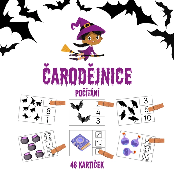 ČARODĚJNICE - počítání