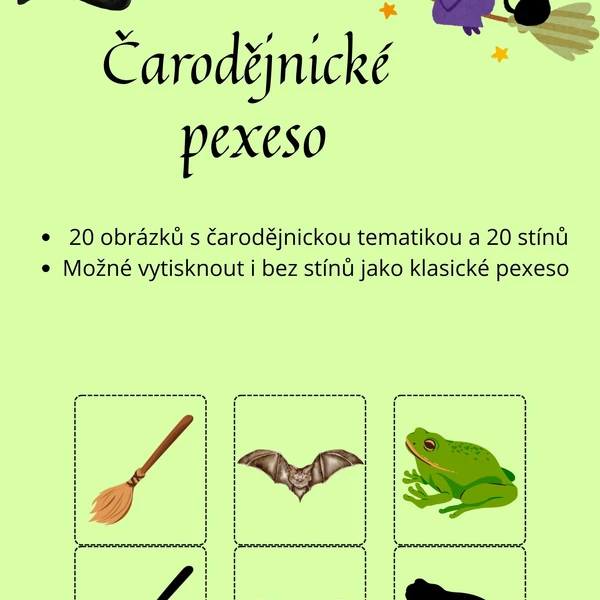 Čarodějnické pexeso