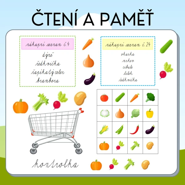 Čtení a paměť