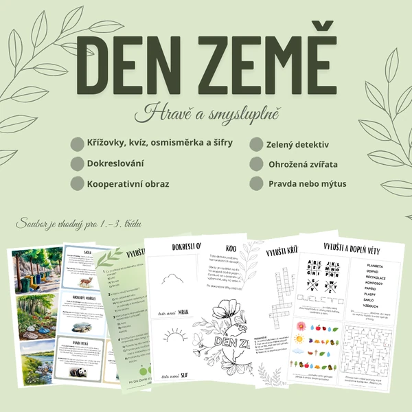 DEN ZEMĚ - Hravě a smysluplně 