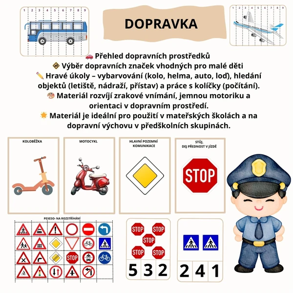 Dopravní výchova 🚗 🚸