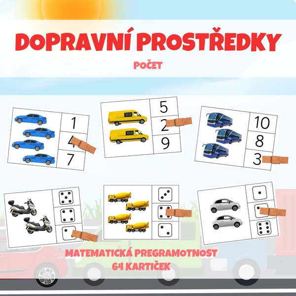 DOPRAVNÍ PROSTŘEDKY - počet