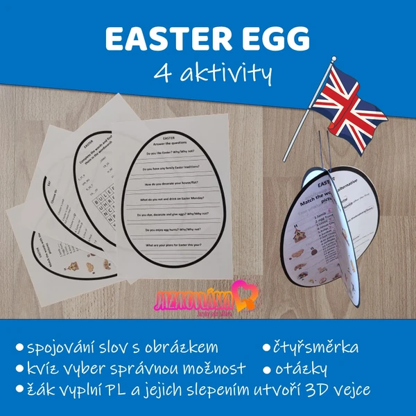 Easter egg 4 aktivity