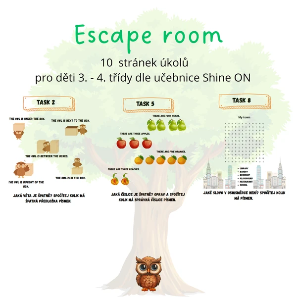 Escape room -3. - 4. třída 