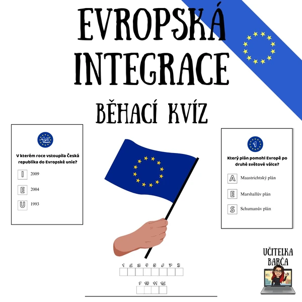 Běhací kvíz - Evropská integrace