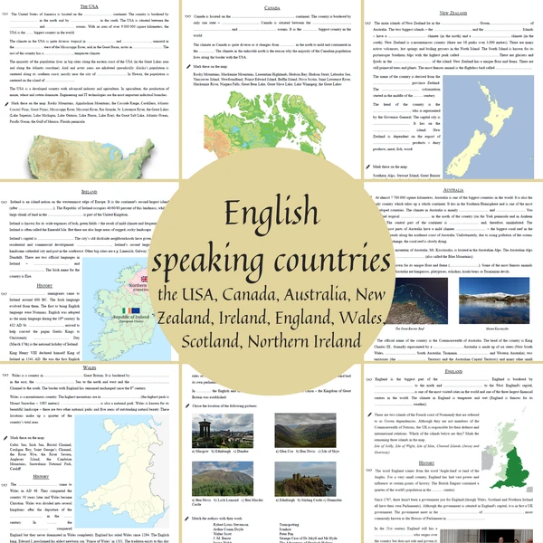 English speaking countries