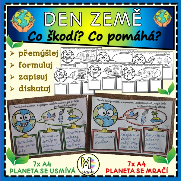 DEN ZEMĚ- CO ŠKODÍ? CO POMÁHÁ?