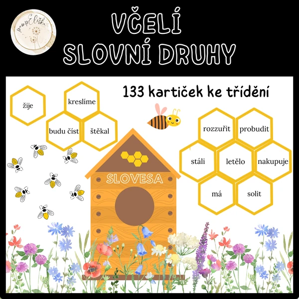 Včelí slovní druhy