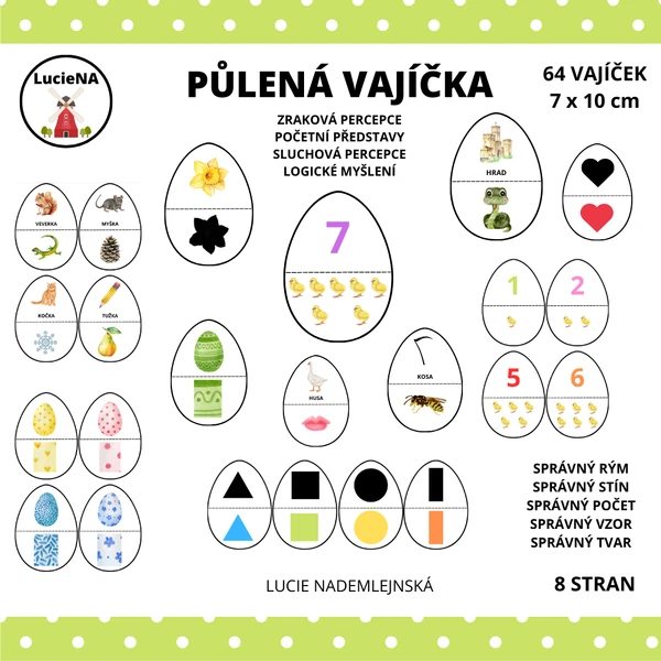 PŮLENÁ VAJÍČKA