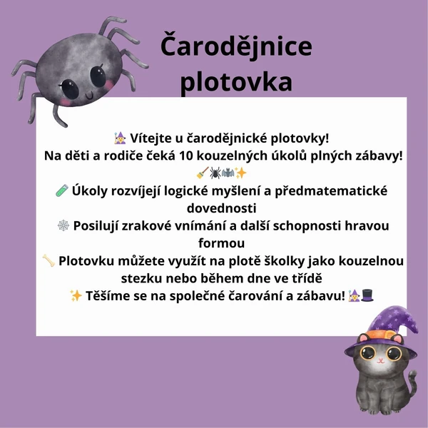 Čarodějnice plotovka🧙‍♀️