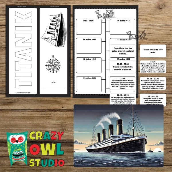 Lapbook TITANIK