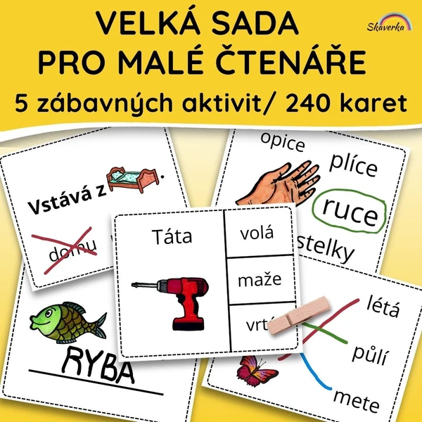 Velká sada pro malé čtenáře