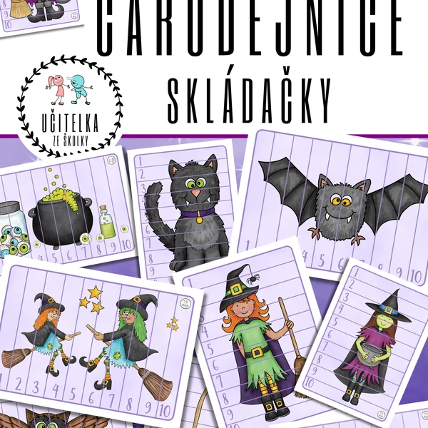 ČARODĚJNICE - SKLÁDAČKY