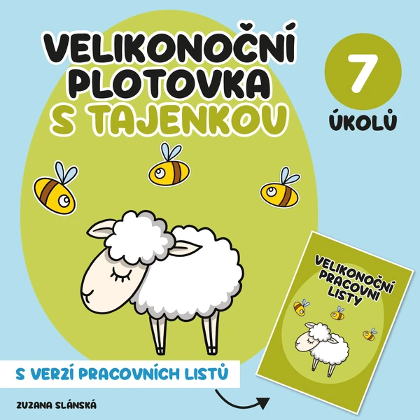 Velikonoční plotovka s pracovními listy