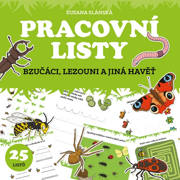 Bzučáci, lezouni a jiná havět - pracovní listy