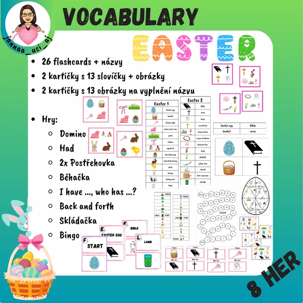 AJ - Easter/Spring - vocabulary