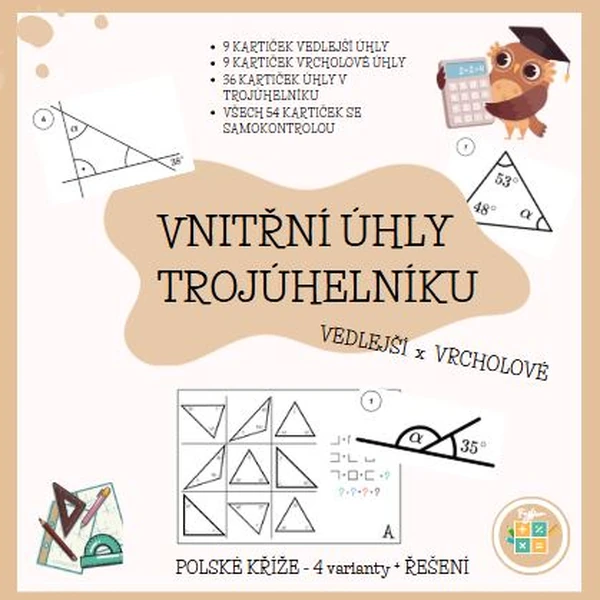ÚHLY V TROJÚHELNÍKU