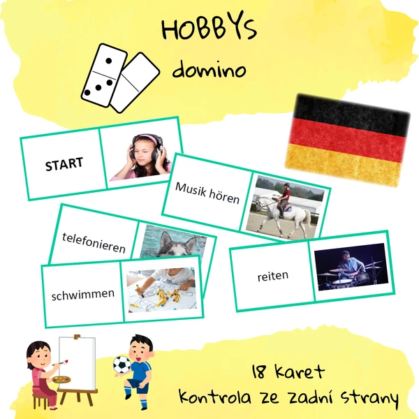 Domino - Hobbys (koníčky)