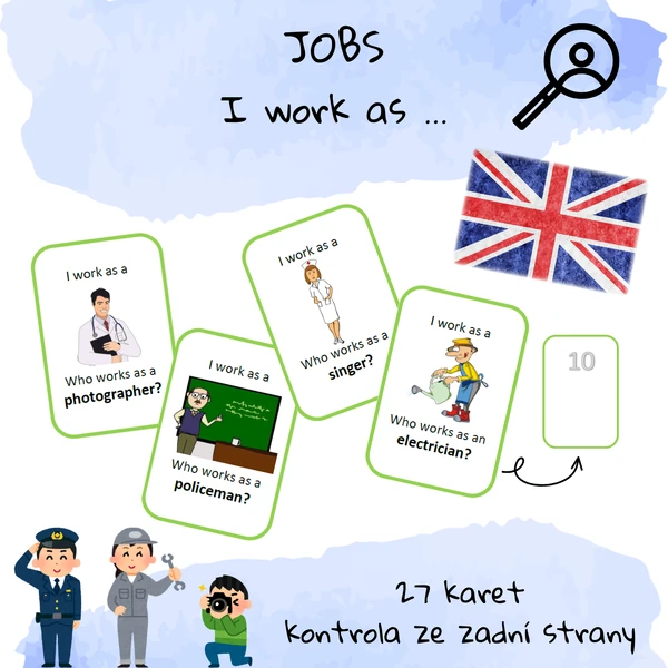  Jobs (I work as ...)