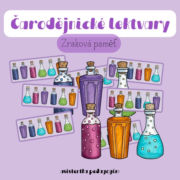 Lektvary - Zraková a prostorová paměť