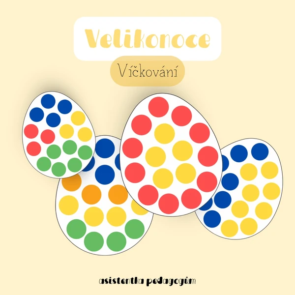 Velikonoce - Víčkování