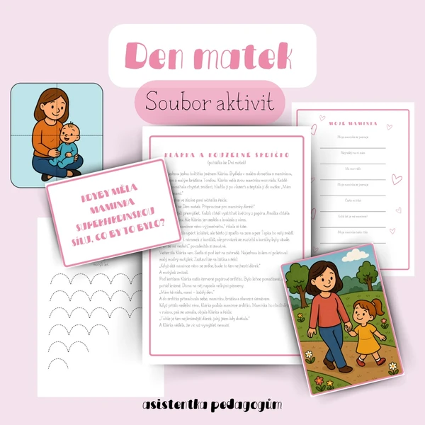 Den matek - soubor aktivit s příběhem